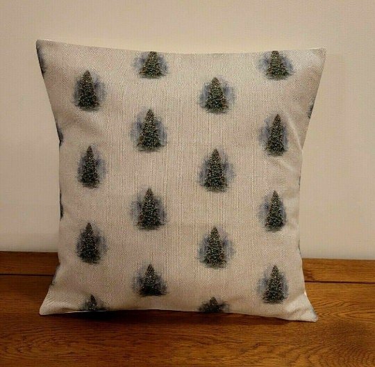 Christmas Tree Pillow Cover , Christmas Cushion Cover , Red Pillow Cover 10" 12" 14" 16" 17" 18" 20" 22" 24" 26" - CushionCoverAndDecor