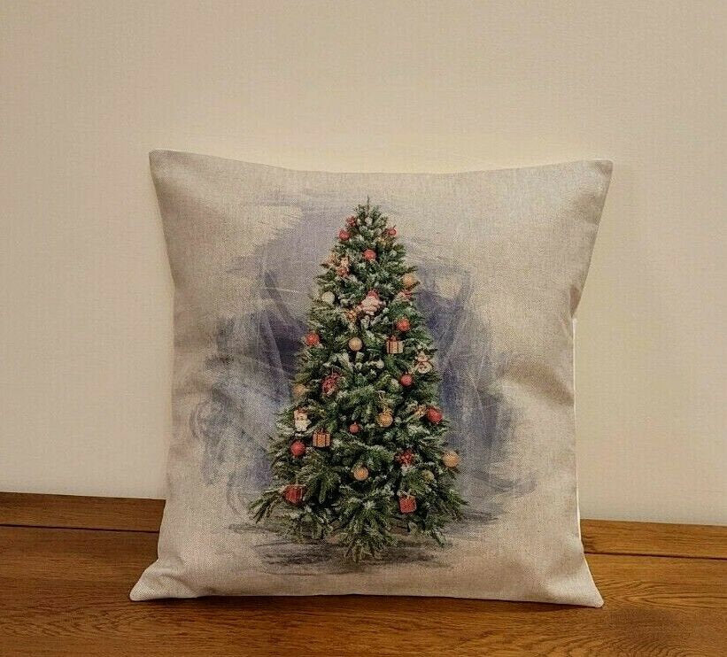 Christmas Trees Cushion Cover - CushionCoverAndDecor