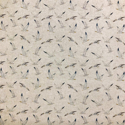 Coastal Seagulls Tablecloth , Seagulls Tablecloth , Linen Tablecloth , Linen Look Tablecloth , Tablecloth UK - CushionCoverAndDecor