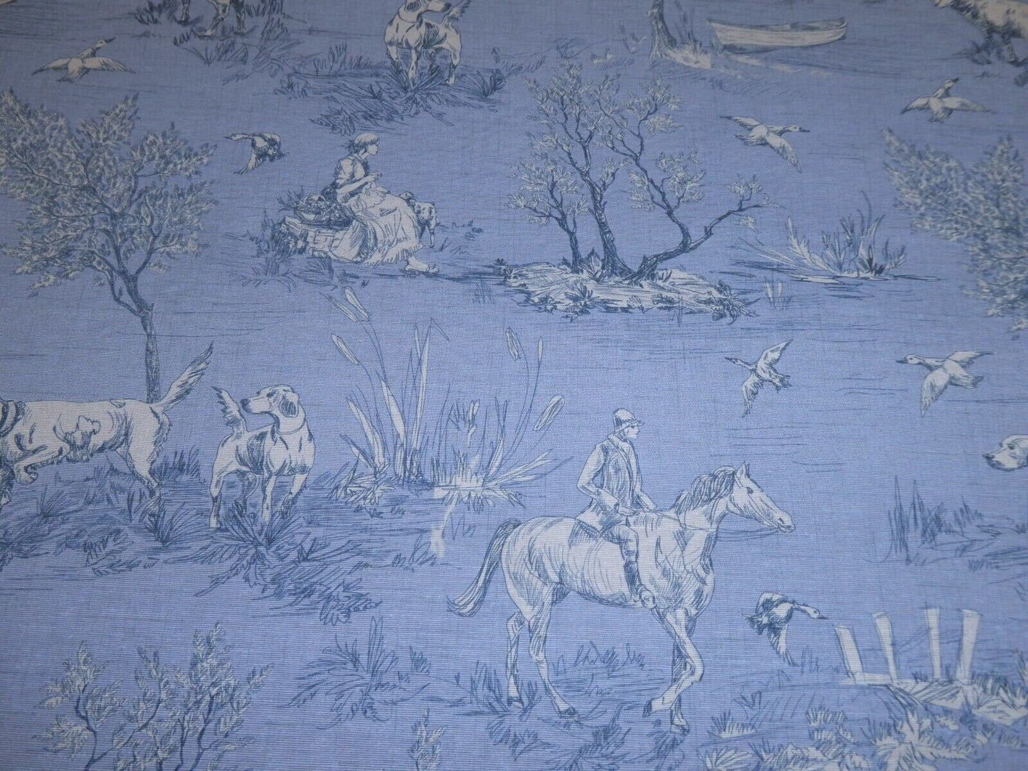 Countryside Tablecloth , Toile Country Tablecloth , Tablecloth Toile De Jouy , Vintage Tablecloth , Country Life Tablecloth , Tablecloth UK - CushionCoverAndDecor