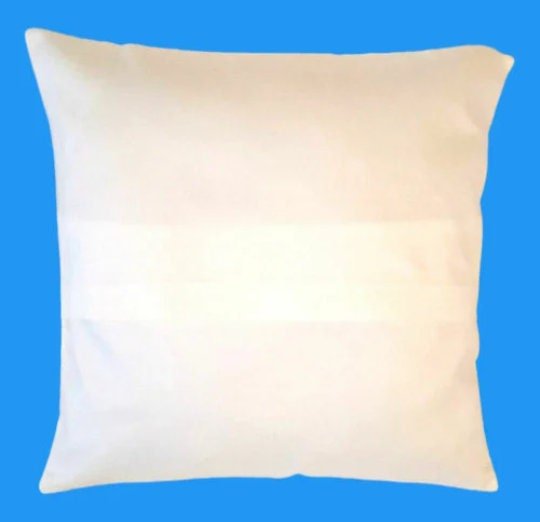 Cushion Cover Beige Blue Minelal Design 10" 12" 14" 16" 17" 18" 20" 22" 24" 26" 100% Cotton Handmade - CushionCoverAndDecor