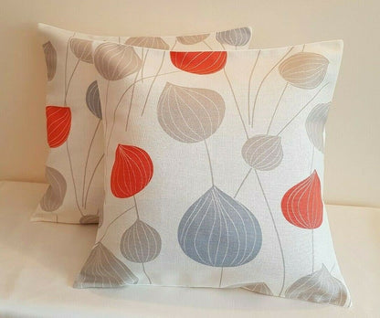 Cushion Cover Lanterns Orange Blue - CushionCoverAndDecor