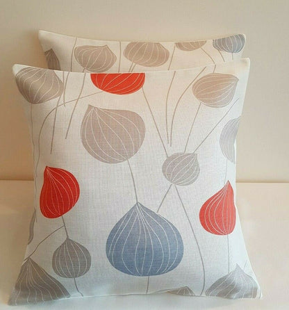 Cushion Cover Lanterns Orange Blue - CushionCoverAndDecor