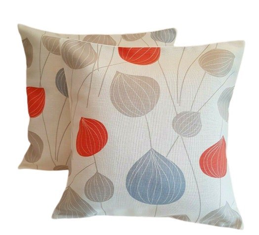 Cushion Cover Lanterns Orange Blue - CushionCoverAndDecor