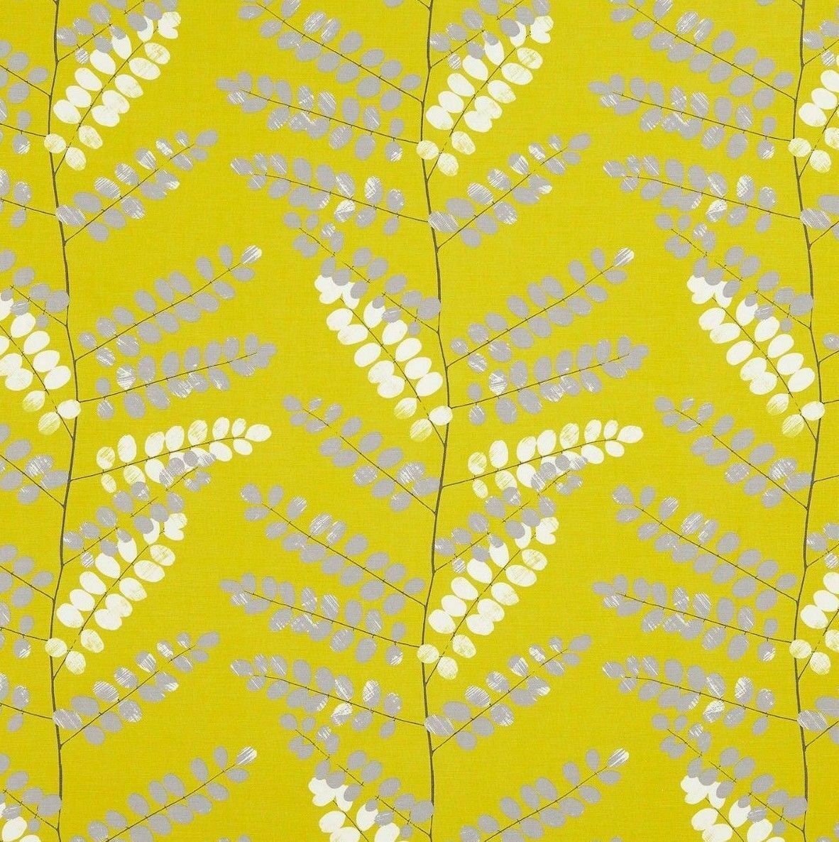 Cushion Cover Malin Citrine Yellow Grey Design 10" 12" 14" 16" 17" 18" 20" 22" 24" , Pillow Cover - CushionCoverAndDecor