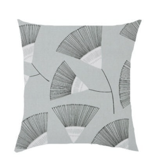 Cushion Cover MissPrint Dandelion Floral Persia Platinum Grey Design 12" 14" 16" 17" 18" 20" 22" 24" 26" Handmade 100% Cotton - CushionCoverAndDecor