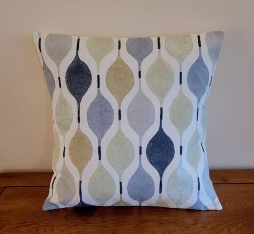 Cushion Cover Verve Geometric Linen Zest Design 10" 12" 14" 16" 17" 18" 20" 22" 24" 26" Handmade 100% Cotton - CushionCoverAndDecor