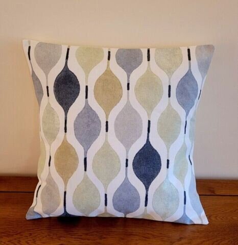 Cushion Cover Verve Geometric Linen Zest Design 10" 12" 14" 16" 17" 18" 20" 22" 24" 26" Handmade 100% Cotton - CushionCoverAndDecor