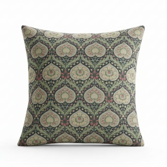 William Morris Eden Floral Midnight  Cushion Cover