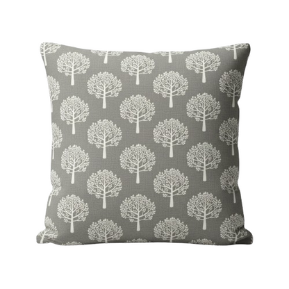 Mulberry Trees Dove Beige Cushion Cover
