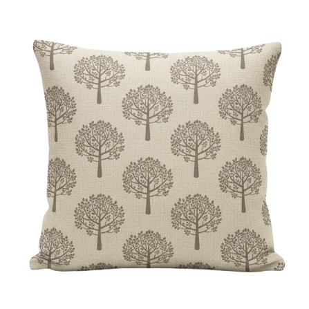 Mulberry Trees Grey Cushion Cover