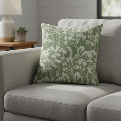 Ashley Wilde Wychwood Forest Green Cushion Cover
