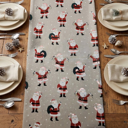 Father Christmas Santa Table Runner