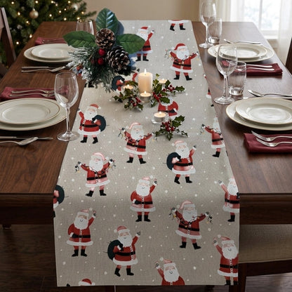 Father Christmas Santa Table Runner