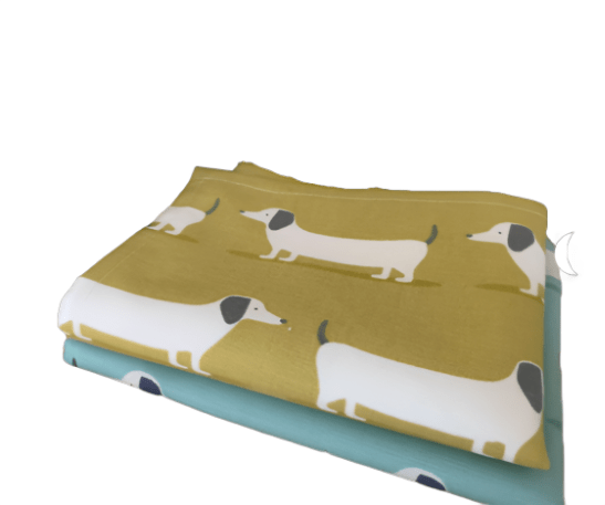 Dachshund Sausage Dog Fabric Napkins , Cloth Napkins - CushionCoverAndDecor