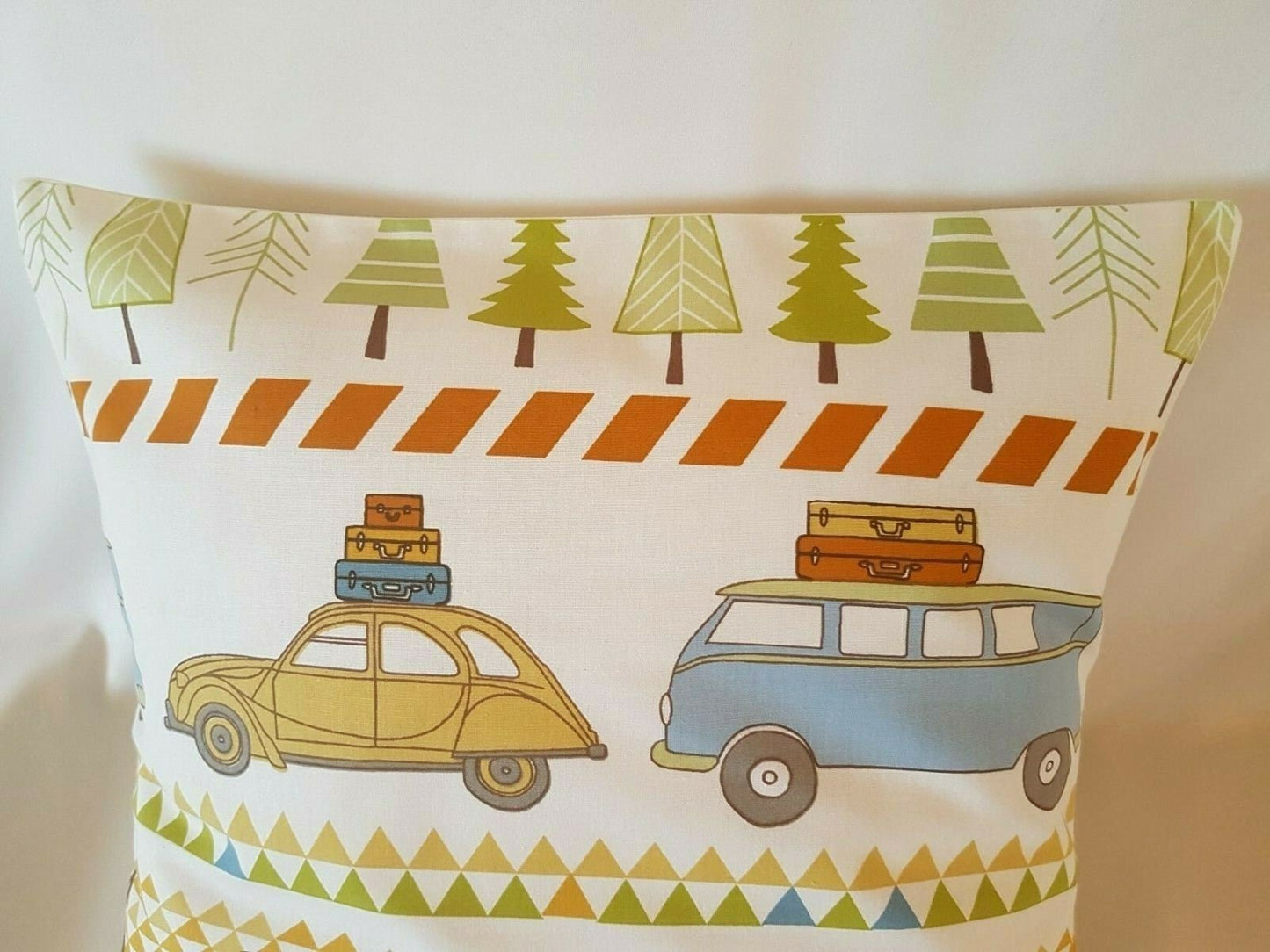 Explore Adventure Cushion Cover , Cars Cushion Cover , Children Pillow Cover , Kids Cushion , Decorative Cushion , Throw Pillow Cover UK - CushionCoverAndDecor