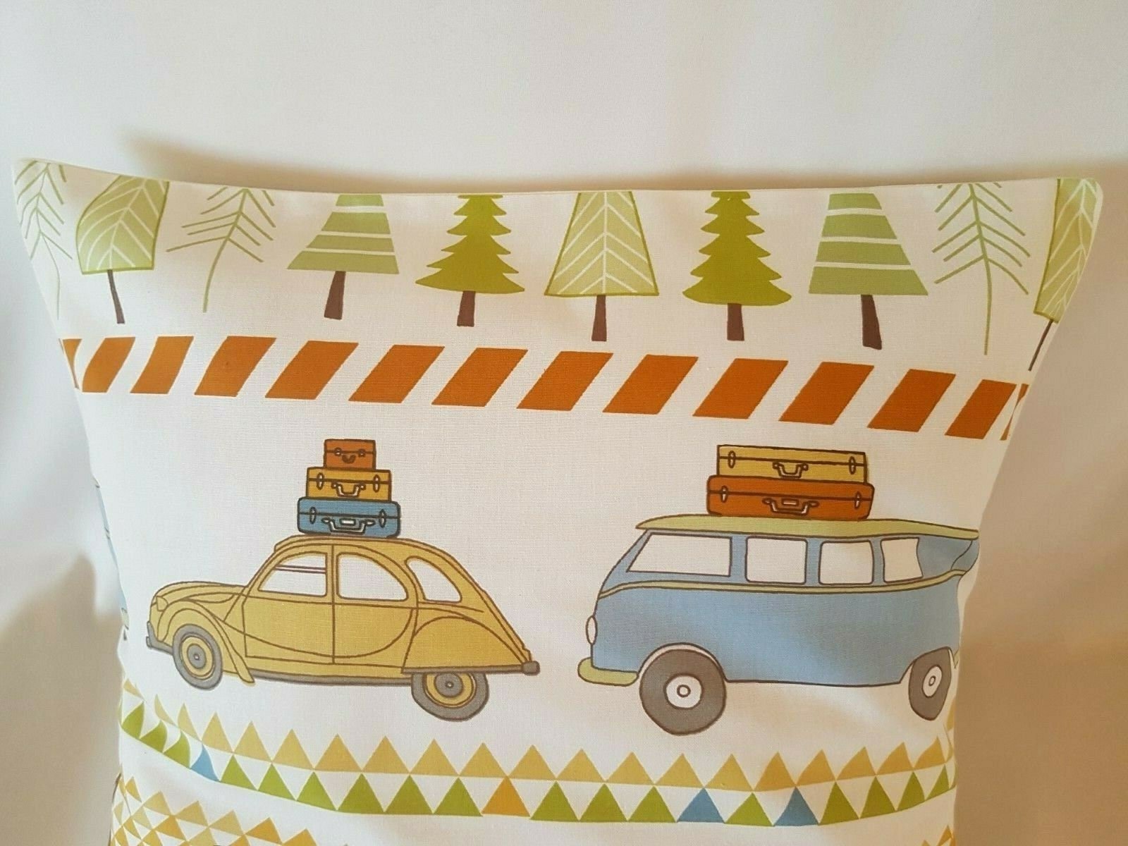 Explore Adventure Cushion Cover , Cars Cushion Cover , Children Pillow Cover , Kids Cushion , Decorative Cushion , Throw Pillow Cover UK - CushionCoverAndDecor