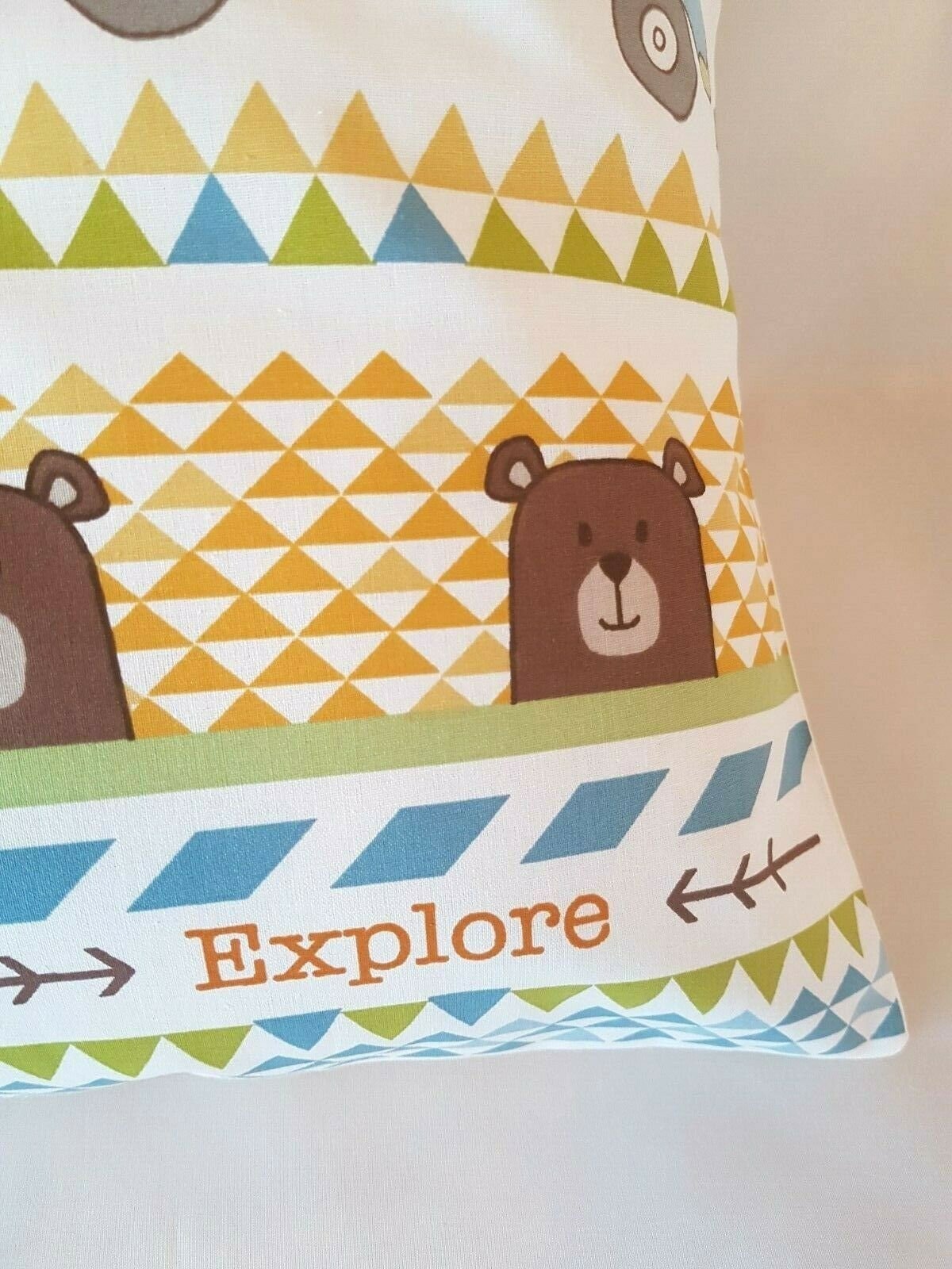 Explore Adventure Cushion Cover , Cars Cushion Cover , Children Pillow Cover , Kids Cushion , Decorative Cushion , Throw Pillow Cover UK - CushionCoverAndDecor