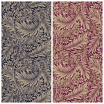 Fabric Napkins William Morris Larkspur Floral Leaf Design 16"x16" Set of 2, 4 , 6 100% Cotton Handmade - CushionCoverAndDecor