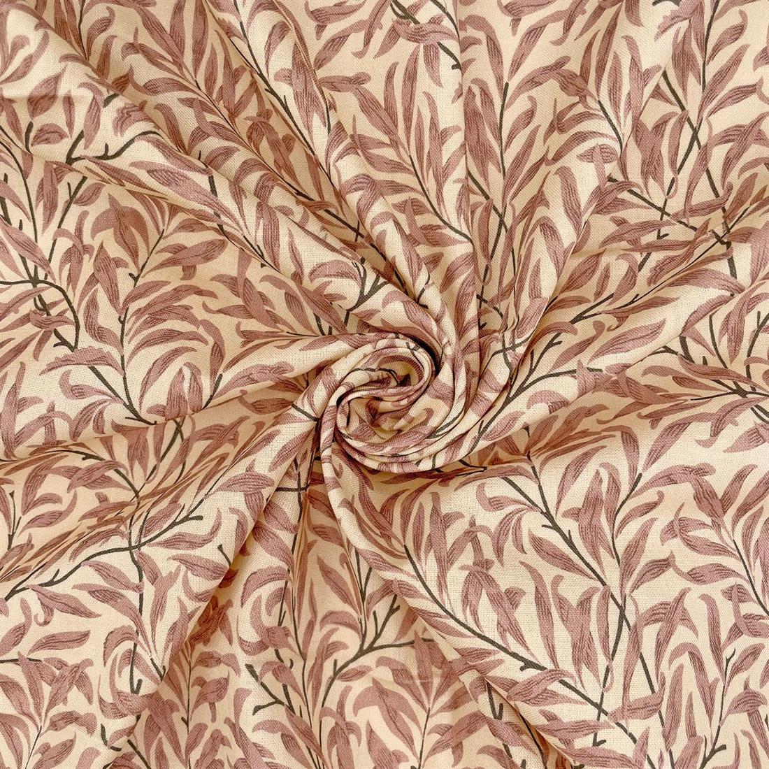 William Morris Willow Bough Rose Pink Tablecloth Round Oval Rectangle Available In Many Sizes