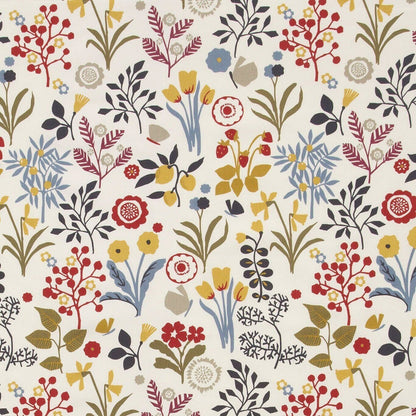 Floral Berries Tablecloth , Floral Tablecloth , Berry Tablecloth , Frida Tablecloth , Tablecloth UK - CushionCoverAndDecor