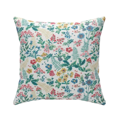 Cath Kidston Gartenrose Mehrfarbiger roter Kissenbezug