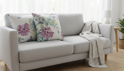 Laura Ashley Cosmos Multi Kissenbezug in verschiedenen Größen