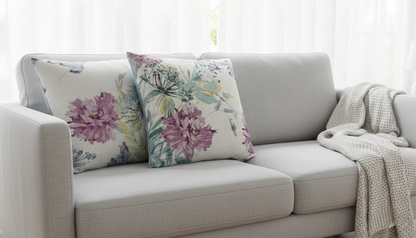 Laura Ashley Cosmos Multi Kissenbezug in verschiedenen Größen