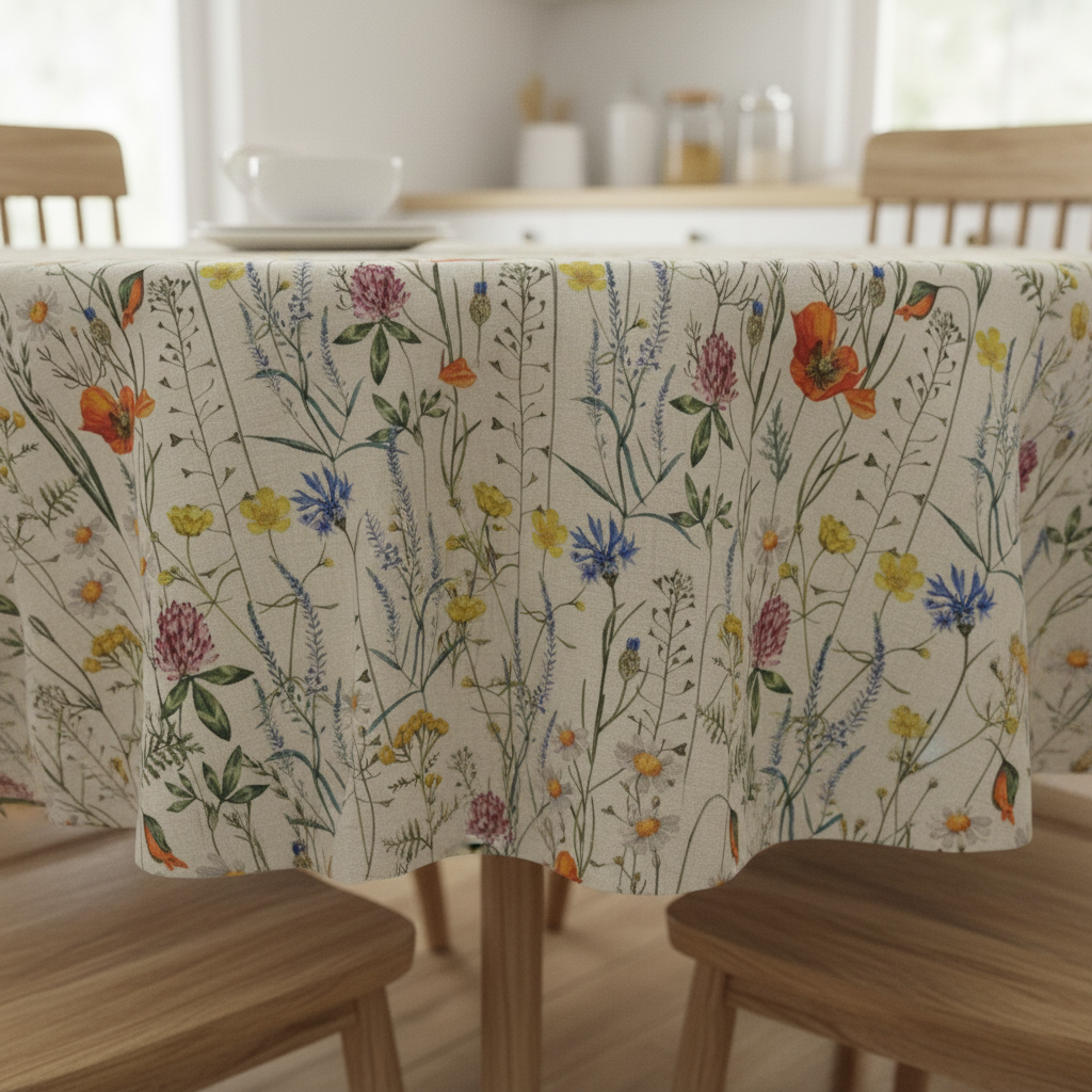 Wildflowers Field Flowers Tablecloth