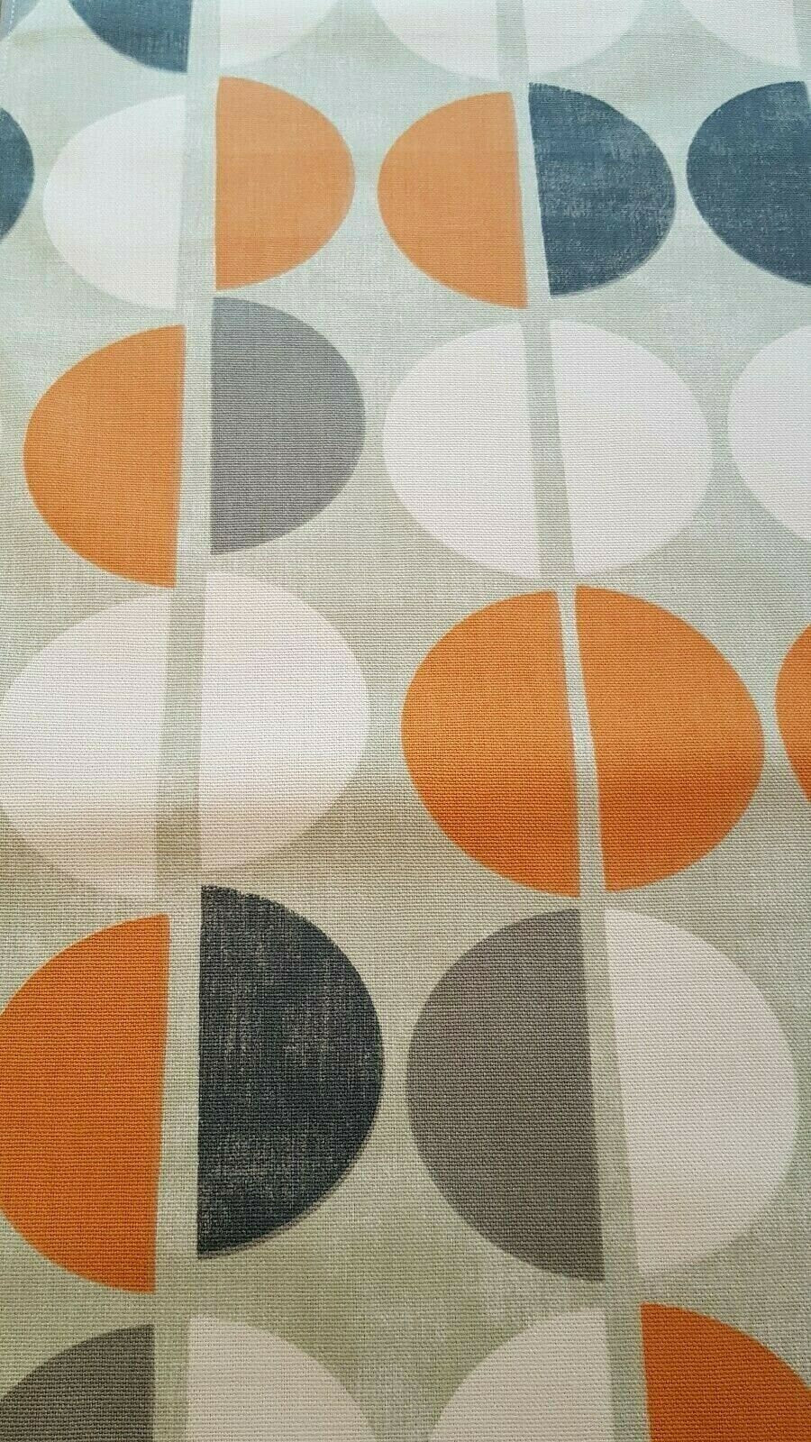 Geometric Table Runner , Orange Table Runner , Shoreditch Mango Table Runner , Table Runner UK 36" 48" 54" 60" 64" 72" 84" 96" 104" - CushionCoverAndDecor