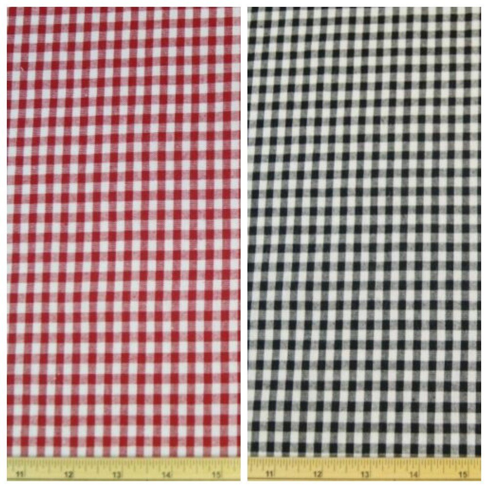 Gingham Tablecloth , Gingham Napkins , Pink Gingham Tablecloth , Blue Tablecloth , Red Gingham Tablecloth 100% Cotton Handmade - CushionCoverAndDecor