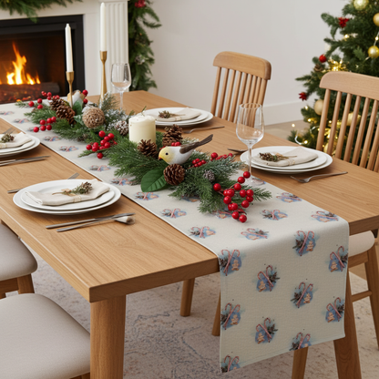 Candy Gingerbread Man Christmas Table Runner