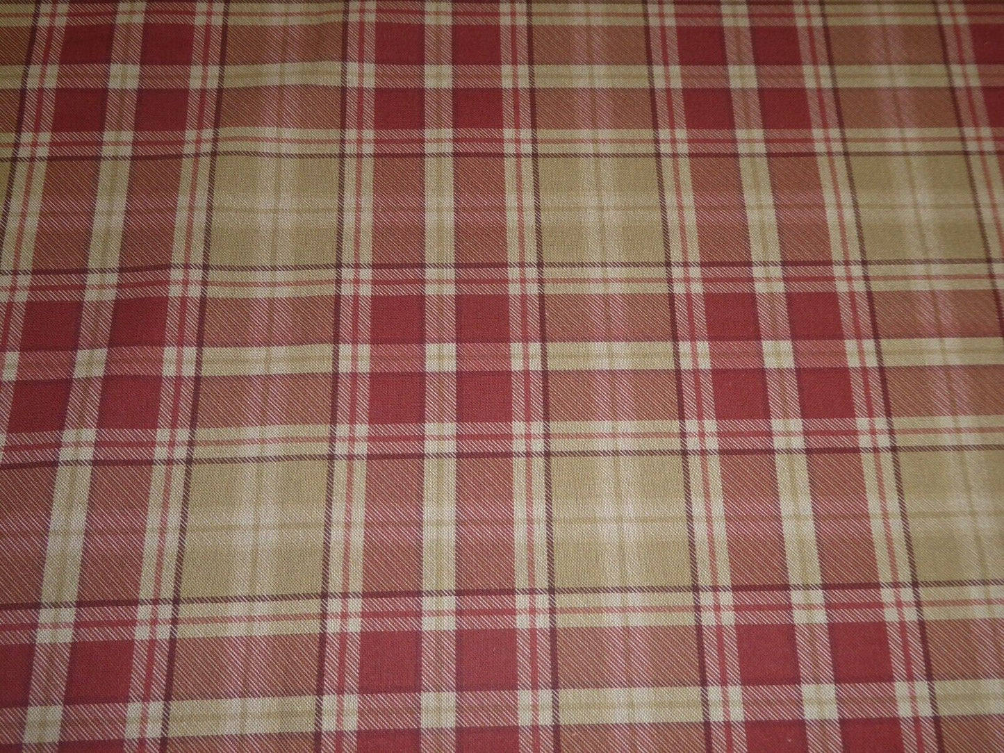 Highland Tartan Tablecloth , Checked Tablecloth , Cotton Rich Linen Look Tablecloth , Tablecloth UK - CushionCoverAndDecor