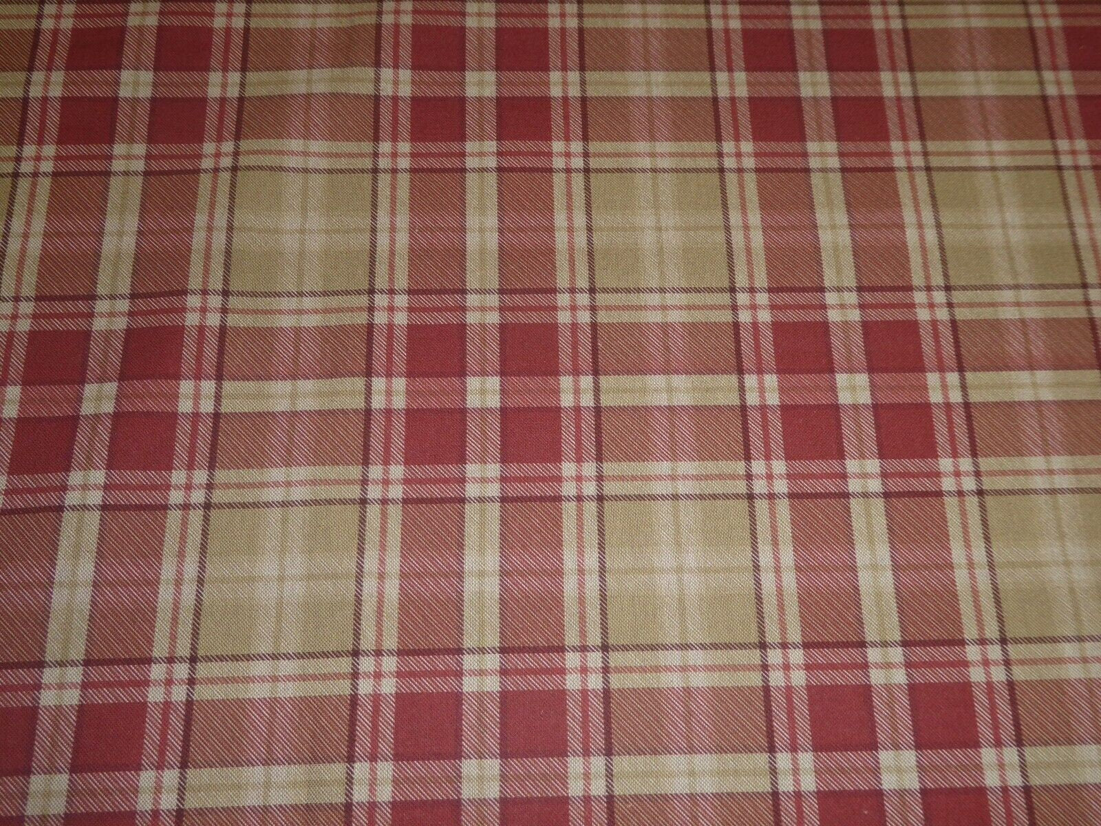 Highland Tartan Tablecloth , Checked Tablecloth , Cotton Rich Linen Look Tablecloth , Tablecloth UK - CushionCoverAndDecor