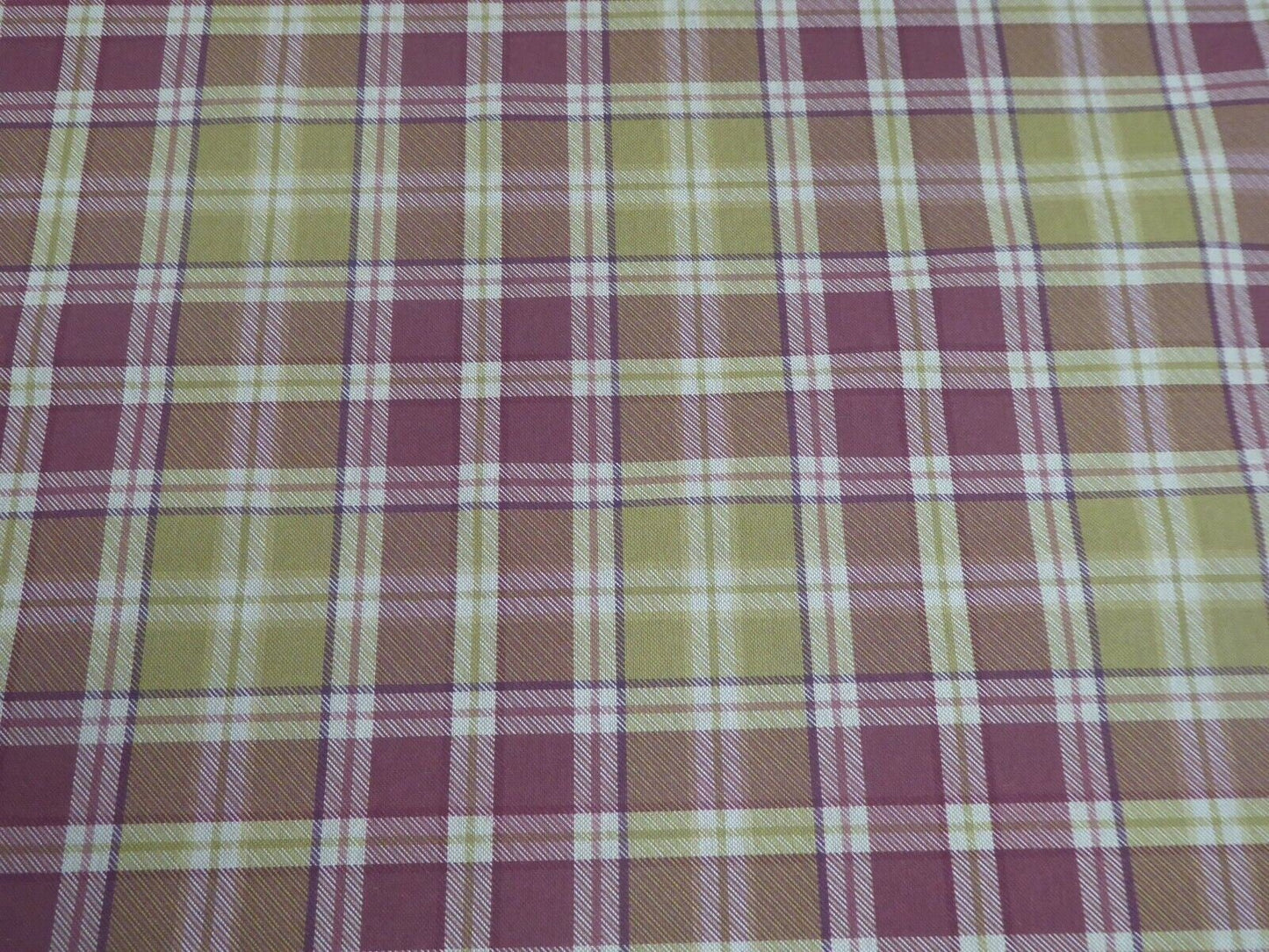 Highland Tartan Tablecloth , Checked Tablecloth , Cotton Rich Linen Look Tablecloth , Tablecloth UK - CushionCoverAndDecor