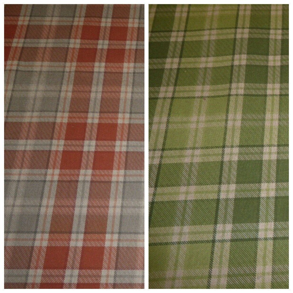 Highland Tartan Tablecloth , Checked Tablecloth , Cotton Rich Linen Look Tablecloth , Tablecloth UK - CushionCoverAndDecor