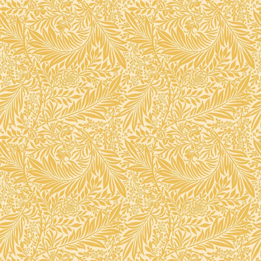 William Morris Larkspur Ochre Yellow Tablecloth