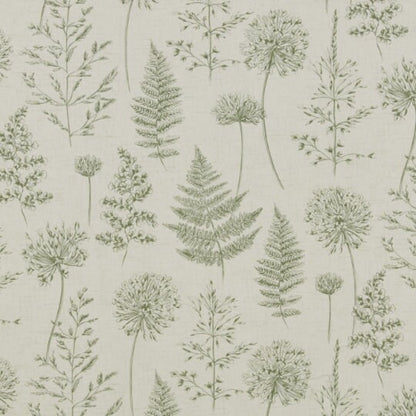 Chervil Fern Green Dandelion Wildflowers Cushion Cover