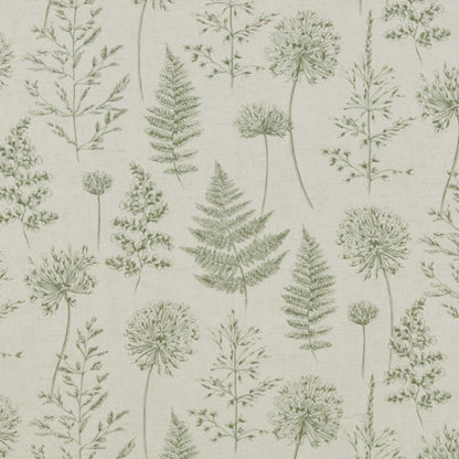 Chervil Fern Green Dandelion Wildflowers Cushion Cover