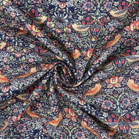 William Morris Strawberry Thief Tablecloth , Rectangle Tablecloth , Christmas Tablecloth , Round Tablecloth , Oval Tablecloth