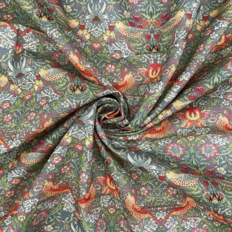 William Morris Strawberry Thief Tablecloth , Rectangle Tablecloth , Christmas Tablecloth , Round Tablecloth , Oval Tablecloth