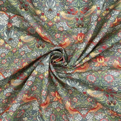 William Morris Strawberry Thief Tablecloth , Rectangle Tablecloth , Christmas Tablecloth , Round Tablecloth , Oval Tablecloth