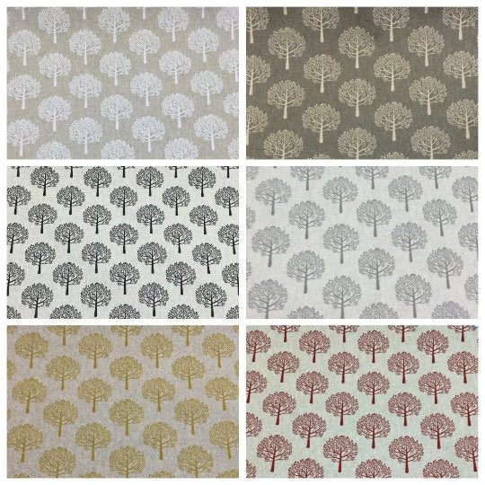 Mulberry Trees Tablecloth , Linen Look Tablecloth , Floral Tablecloth , Round Tablecloth , Oval Rectangle Tablecloth , Napkins