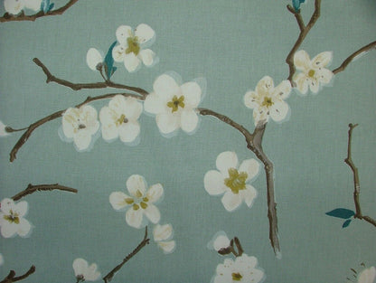Round Cherry Blossom Tablecloth , Floral Tablecloth , Round, Square, Rectangle Tablecloth , Tablecloth UK