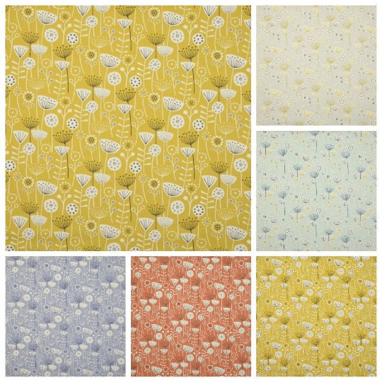 Scandi Floral Oval Tablecloth , Orange Flowers Tablecloth , Oval Tablecloth , Rectangle Tablecloth