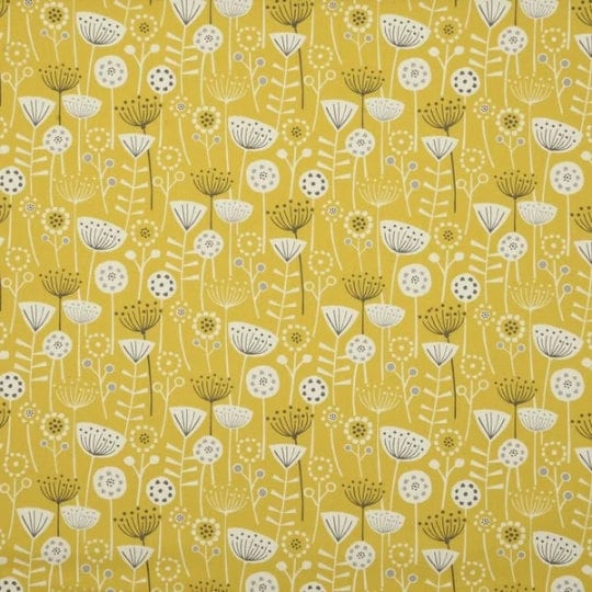 Round Scandi Floral Tablecloth , Orange Flowers Tablecloth , Oval Tablecloth , Rectangle Tablecloth