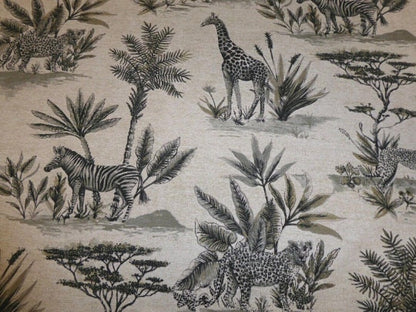 Safari Jungle Animal Natural Tablecloth , Round Tablecloth , Oval Tablecloth , Rectangle Tablecloth