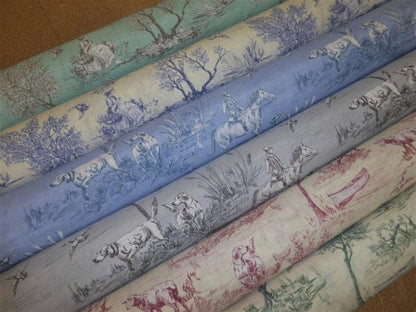 Toile Countryside Tablecloth , Tablecloth Toile De Jouy , Vintage Tablecloth , Country Life Tablecloth , Tablecloth UK