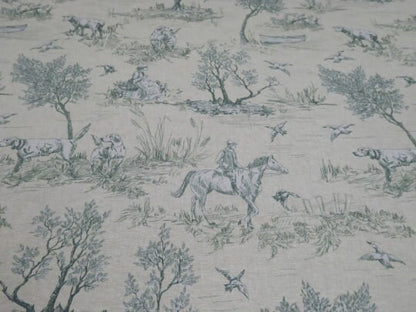 Toile Countryside Tablecloth , Tablecloth Toile De Jouy , Vintage Tablecloth , Country Life Tablecloth , Tablecloth UK