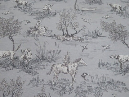 Toile Countryside Tablecloth , Tablecloth Toile De Jouy , Vintage Tablecloth , Country Life Tablecloth , Tablecloth UK